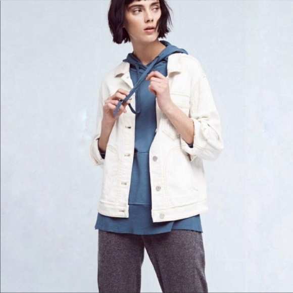 Anthropologie Left Of Center | Sweatshirt Hoodie | Small - Picture 9 of 9